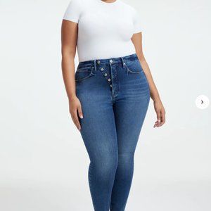 NWT Good American Good Waist Compression Jeans